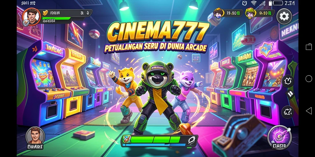Tampilan dinamis dari gameplay CINEMA777 yang penuh aksi.