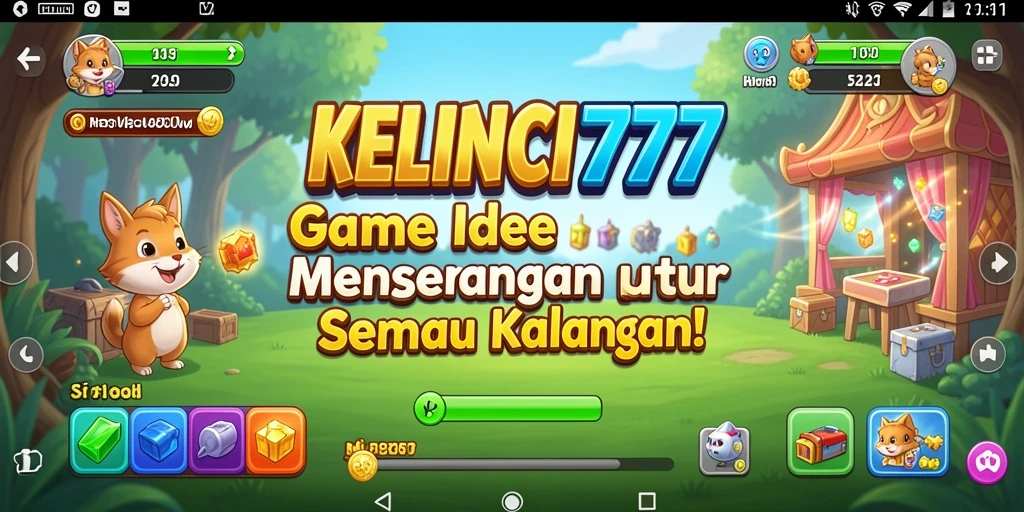 Tampilan gameplay KELINCI777 yang menarik dan mudah dimengerti.