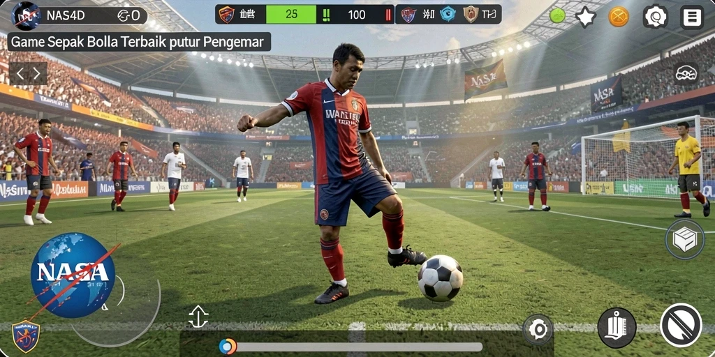 Tampilan gameplay <strong>NASA4D</strong> yang menegangkan dan seru.